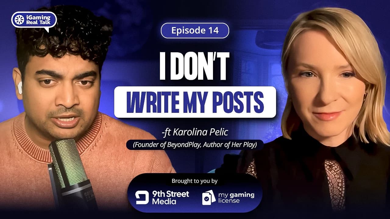 Karolina Pelc Joins iGaming Real Talk for a Candid Conversation on AI, Authenticity, and Building a B2B iGaming Startup That Exits - Press Release iGaming news