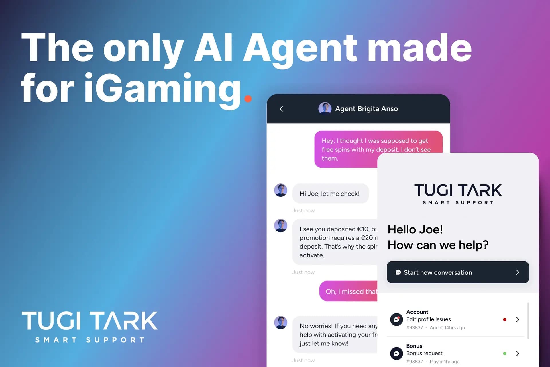 Tugi Tark Launches AI Customer Service Sandbox for Operators - Press Release iGaming news